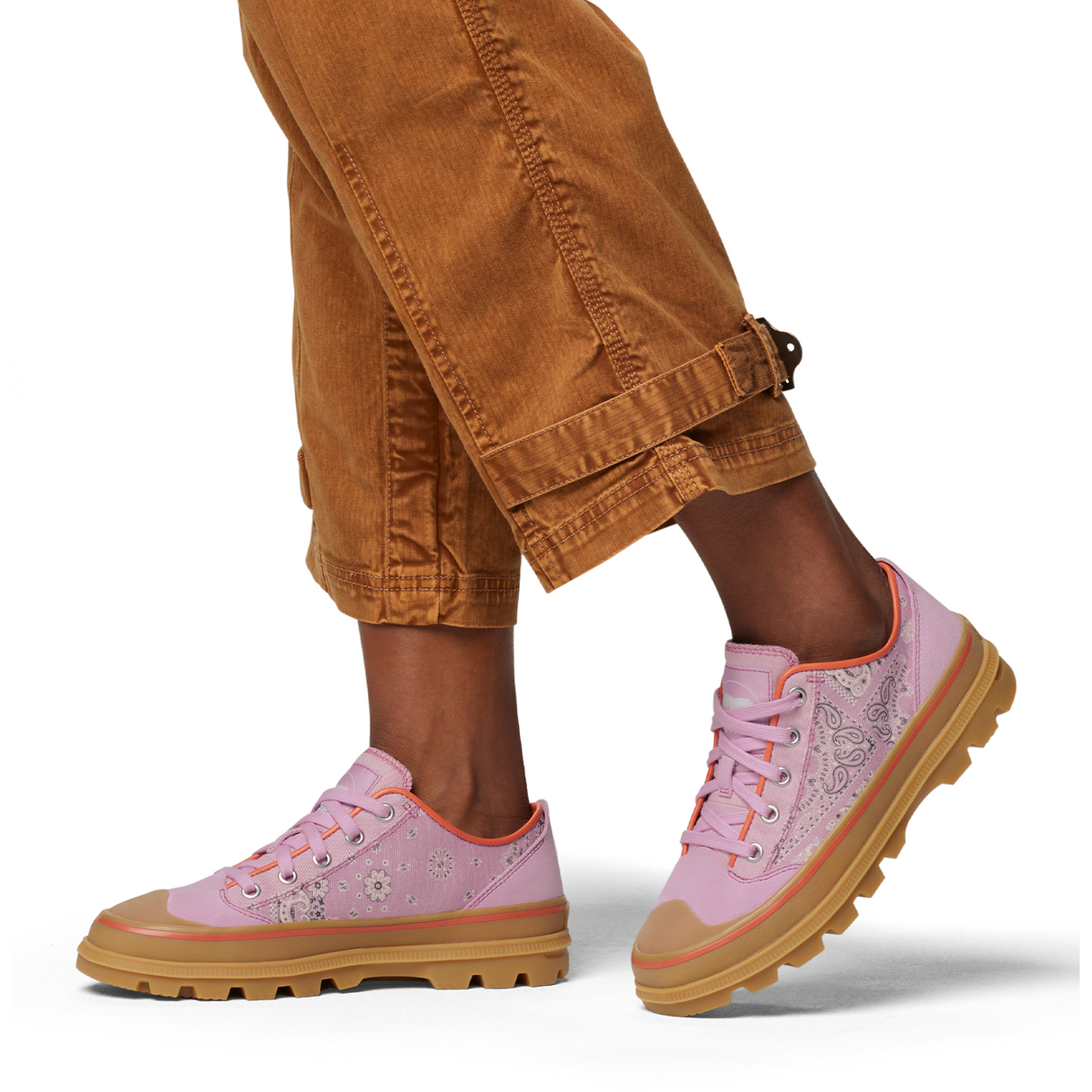 Sorel Scout N About Low Sneaker (Women) - Aura/Gum Athletic - Casual - Lace Up - The Heel Shoe Fitters