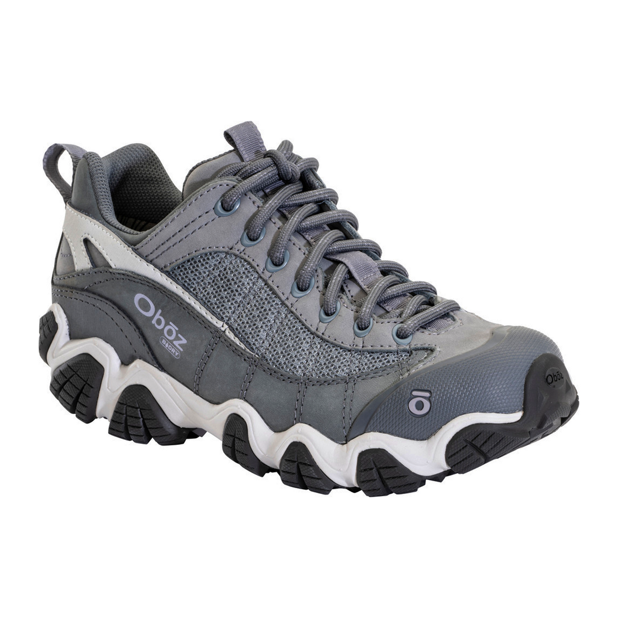 Oboz Firebrand II Low B-Dry (Women) - Dapple Gray Hiking - Low - The Heel Shoe Fitters
