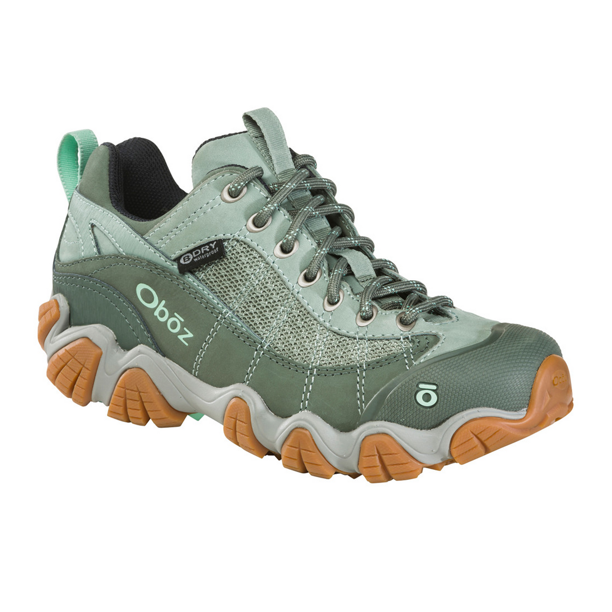 Oboz Firebrand II Low B-DRY Hiking Shoe (Women) - Pale Moss Hiking - Low - The Heel Shoe Fitters