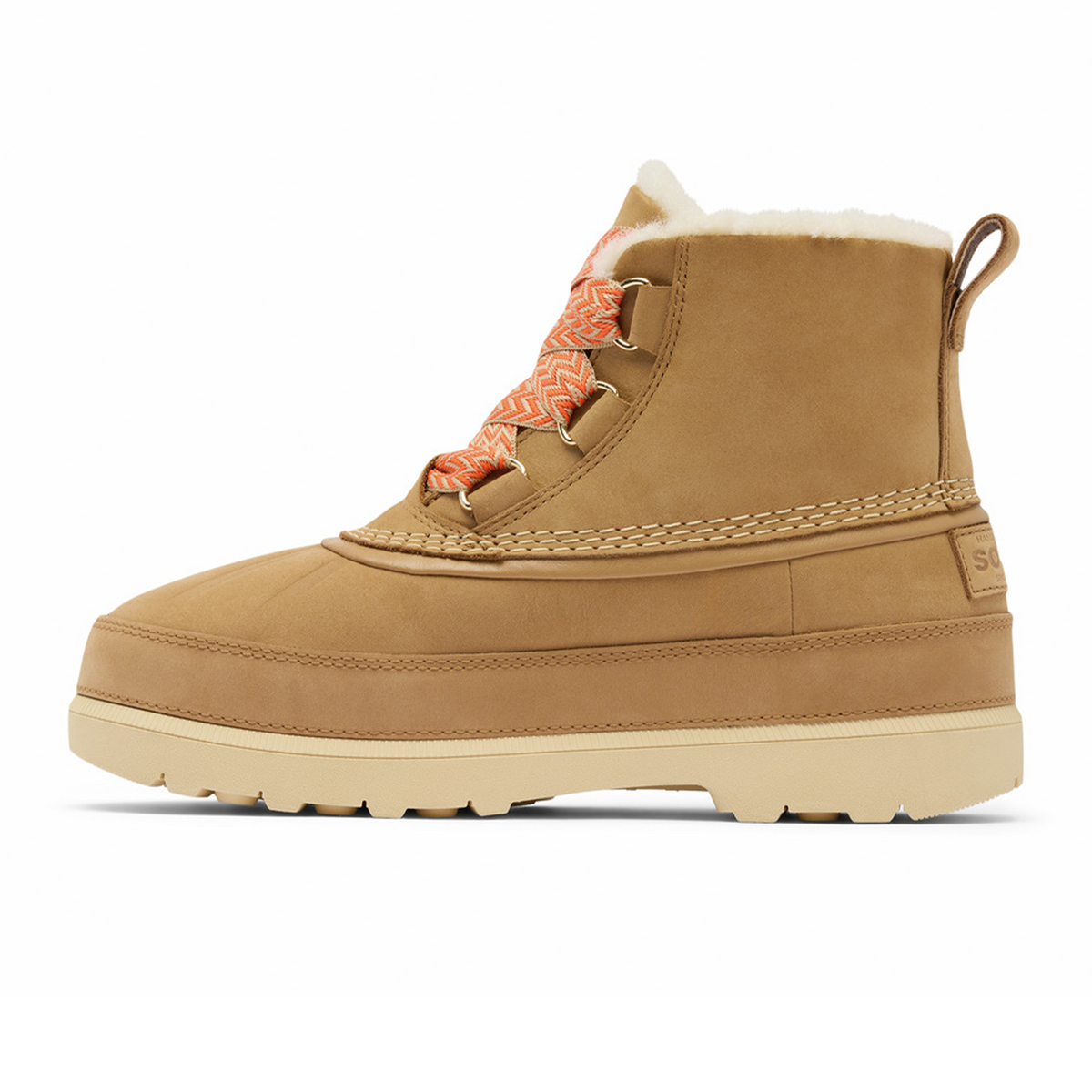 Sorel Ambler Fireside Chukka Waterproof Boot (Women) - Caribou Buff/Caribou Beige
