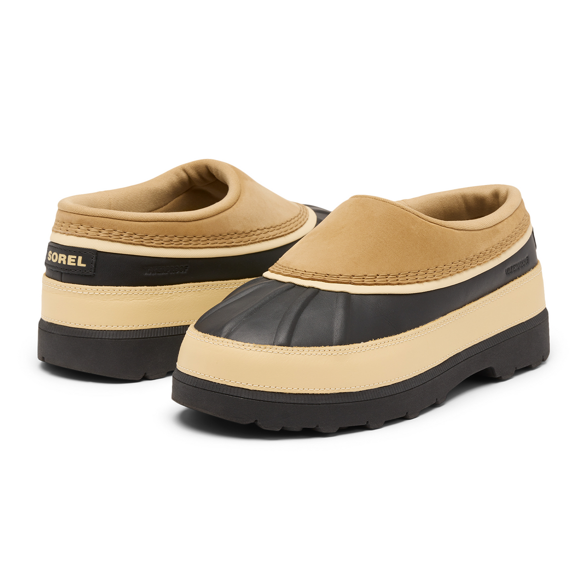 Sorel Ambler Waterpoof (Women) - Caribou/Buff/Black