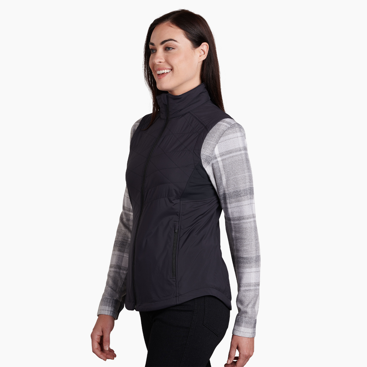 Kuhl The One Vest (Women) - Raven Apparel - Top - Vest - The Heel Shoe Fitters