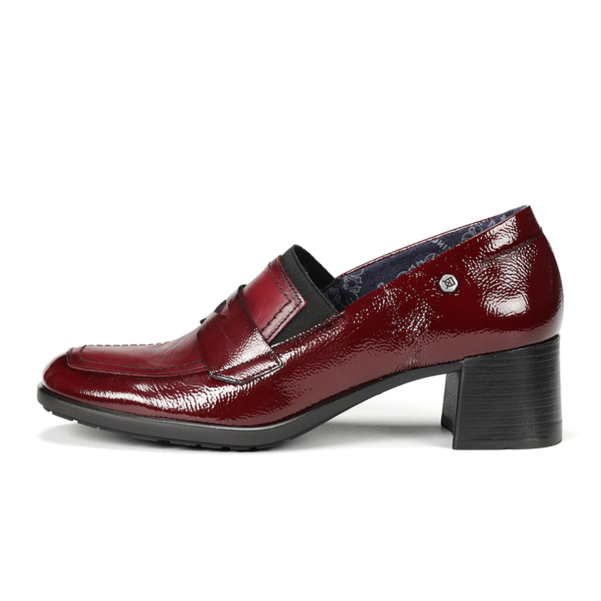 Dorking Ikia D9205 Heeled Loafer (Women) - Naplak/Sugar Opera/Picota Dress-Casual - Heels - The Heel Shoe Fitters