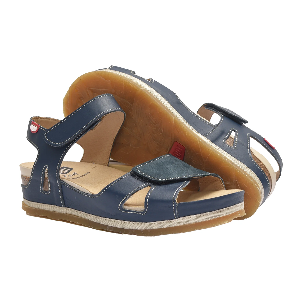 On Foot Cynara Backstrap Sandal (Women) - Marino Sandal - Backstrap - The Heel Shoe Fitters