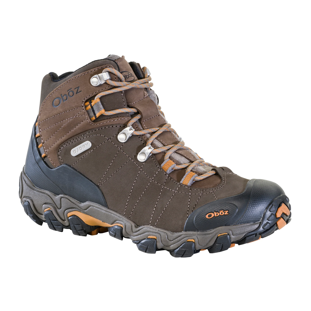 Oboz Bridger Mid B-DRY Hiking Boot (Men) - Sudan Hiking - Mid - The Heel Shoe Fitters