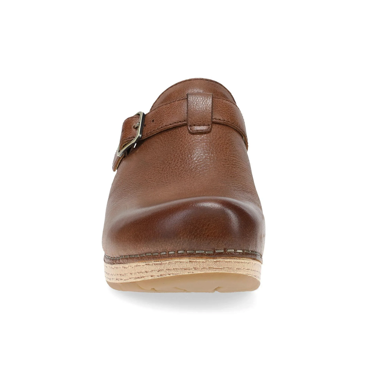 Dansko Leandra Clog (Women) - Brown Leather