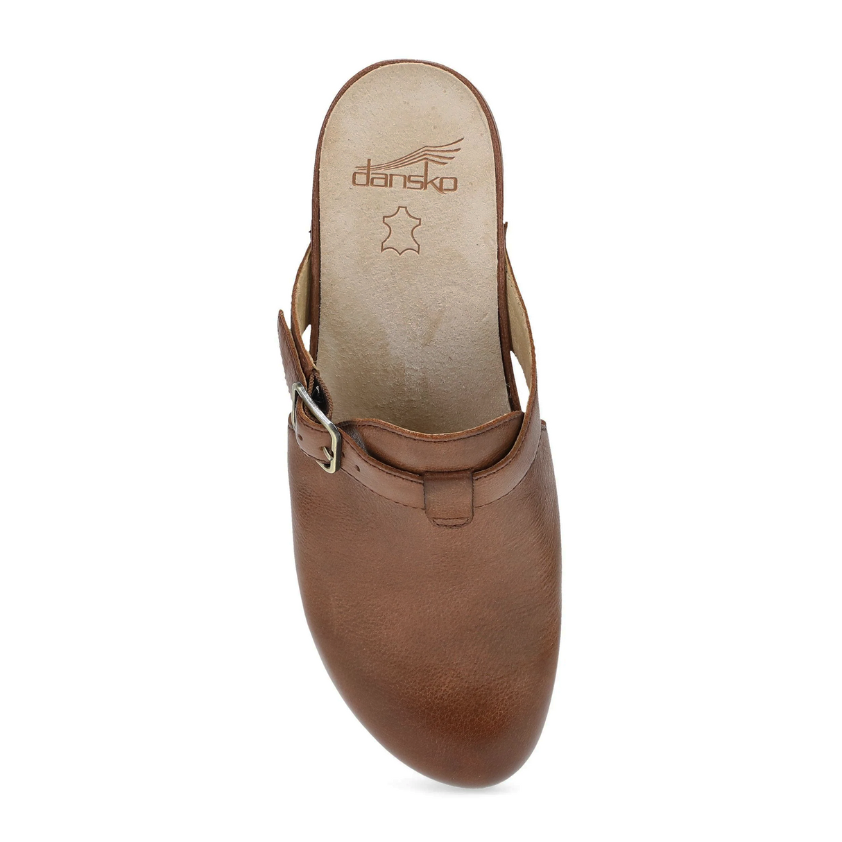 Dansko Leandra Clog (Women) - Brown Leather