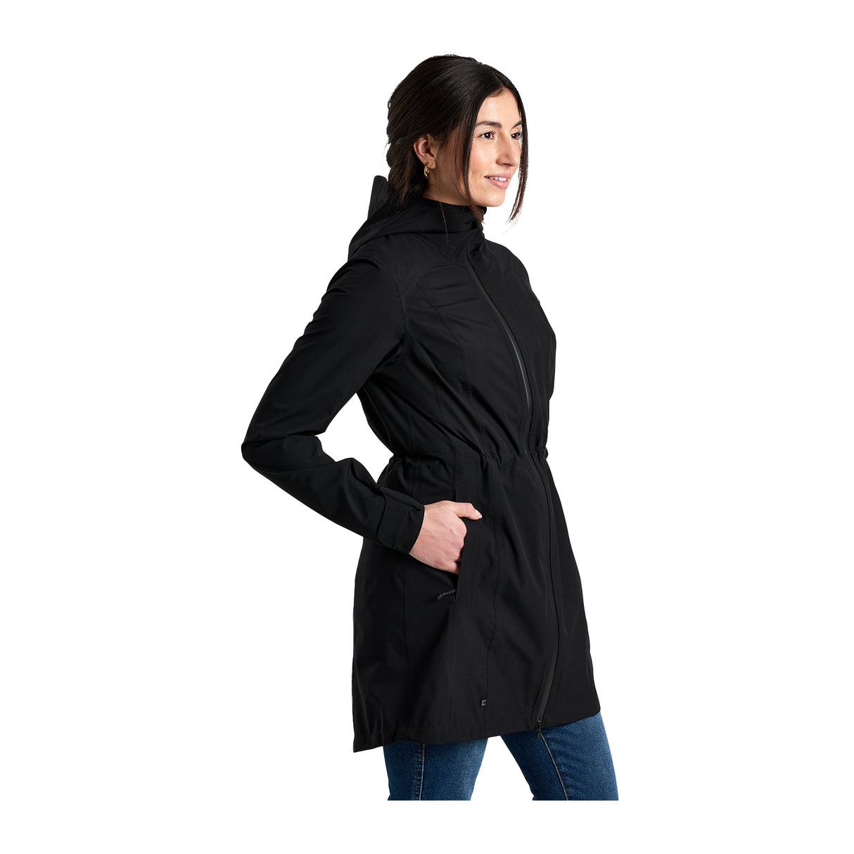 Kuhl Stretch Voyagr Trench (Women) - Blackout Apparel - Jacket - Rain - The Heel Shoe Fitters