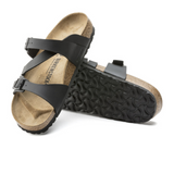 Birkenstock Salina Sandal (Women) - Black Birko-Flor Sandals - Slide - The Heel Shoe Fitters