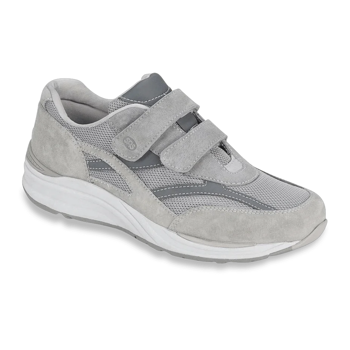 SAS JV Mesh Walking Shoe (Men) - Gray Athletic - Walking - The Heel Shoe Fitters