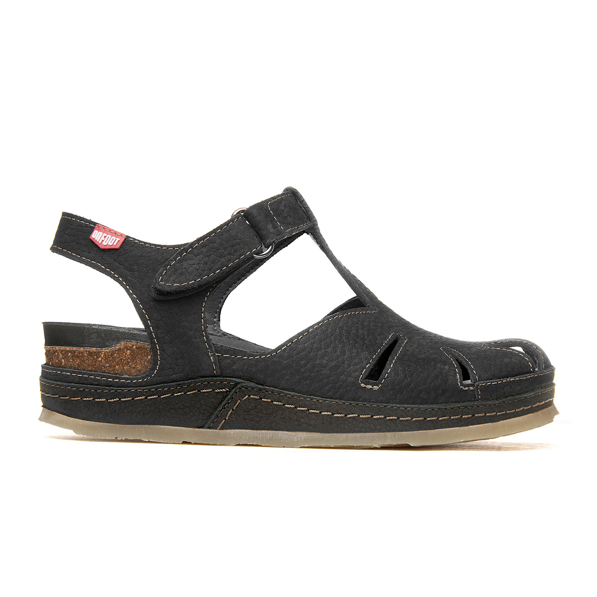On Foot Detroit Backstrap Sandal (Women) - Negro Sandal - Backstrap - The Heel Shoe Fitters