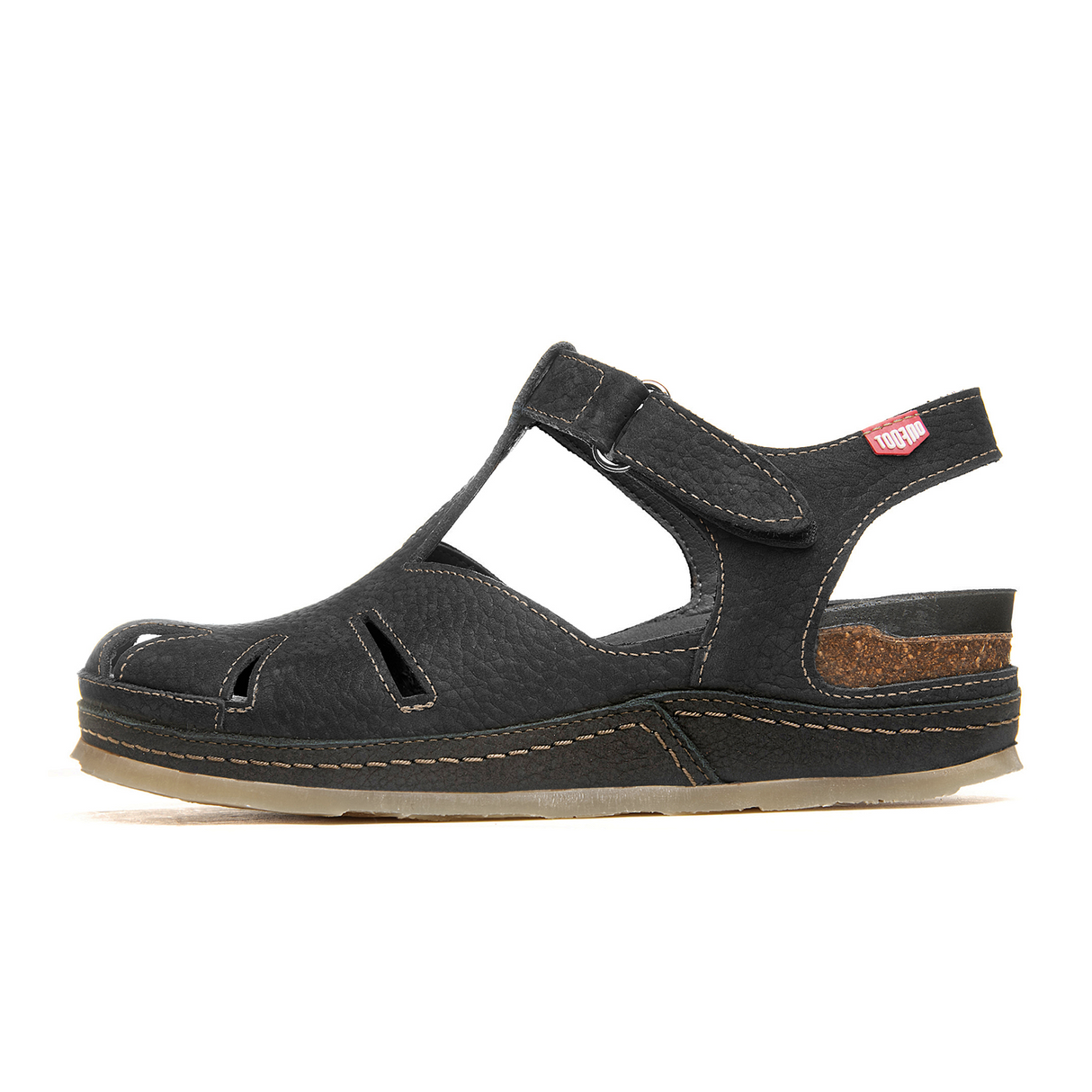 On Foot Detroit Backstrap Sandal (Women) - Negro Sandal - Backstrap - The Heel Shoe Fitters