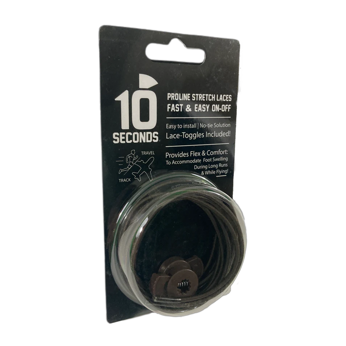 10 Seconds Elastic Shoelace - Brown Accessories - Shoe Laces - The Heel Shoe Fitters