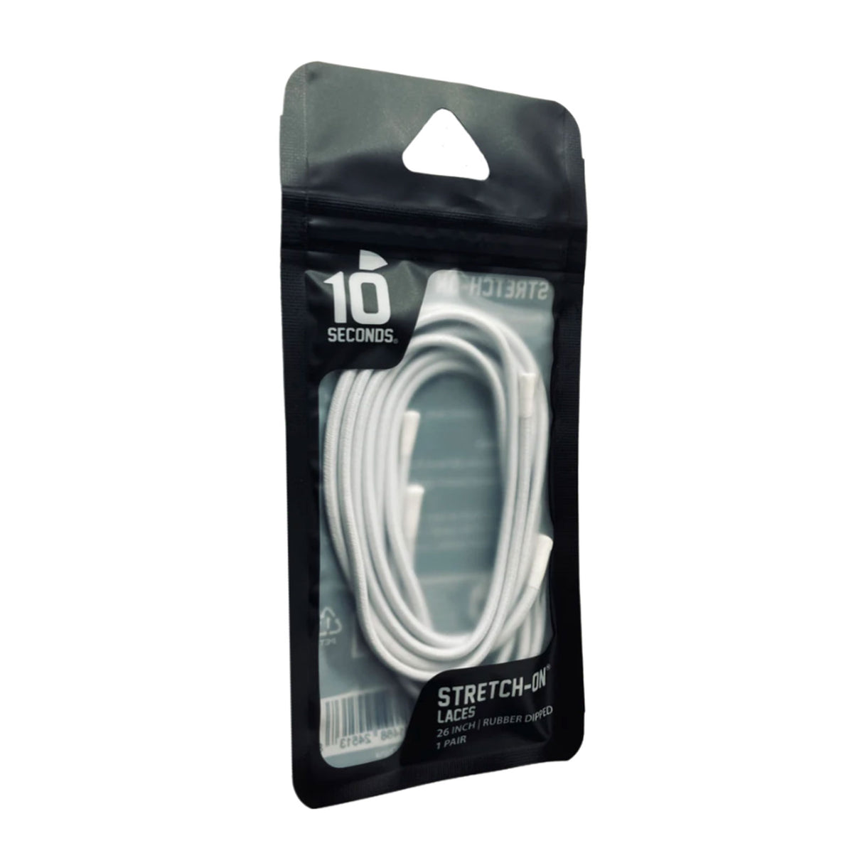 10 Seconds Multisport Stretch-On Shoelace - White Accessories - Shoe Laces - The Heel Shoe Fitters