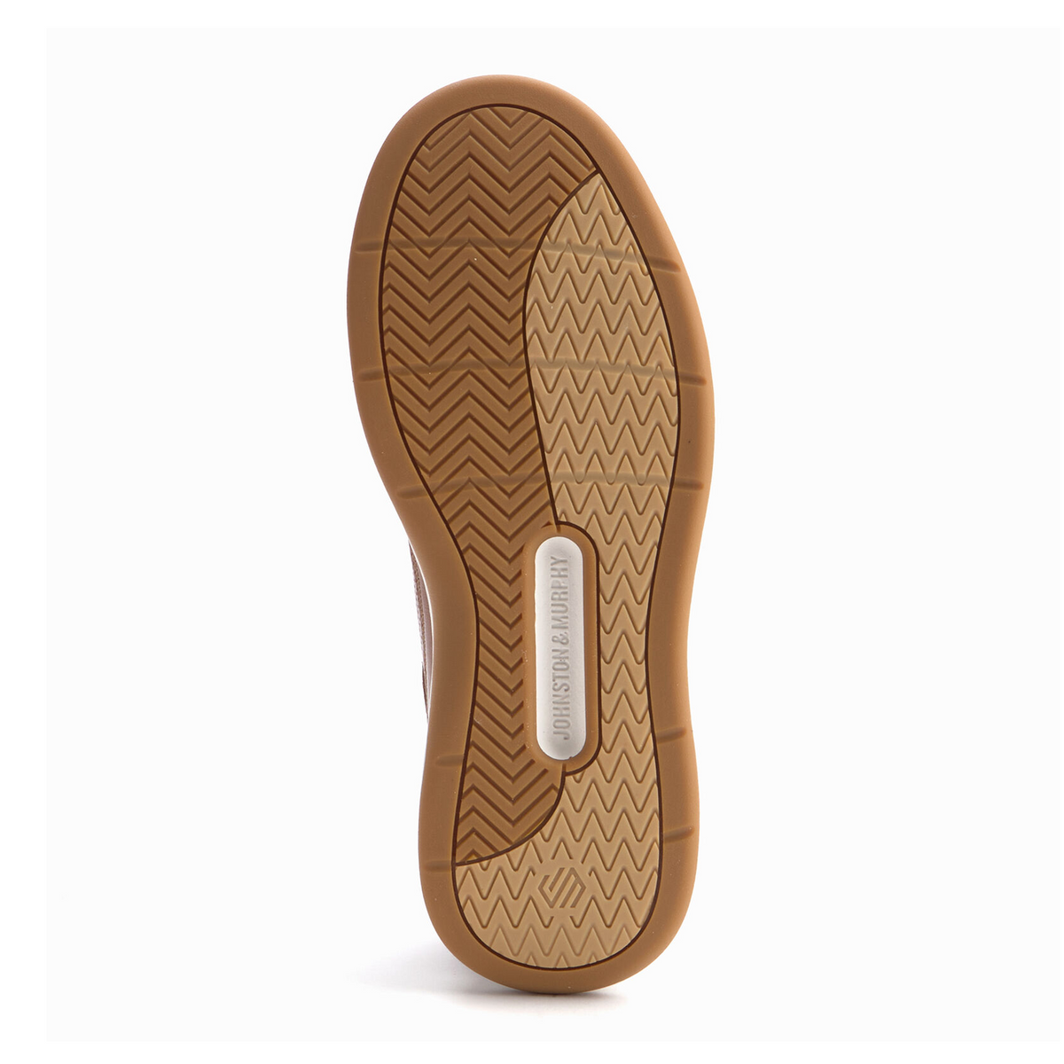 Johnston & Murphy Dawson Perfed U-Throat Sneaker (Men) - Tan Full Grain