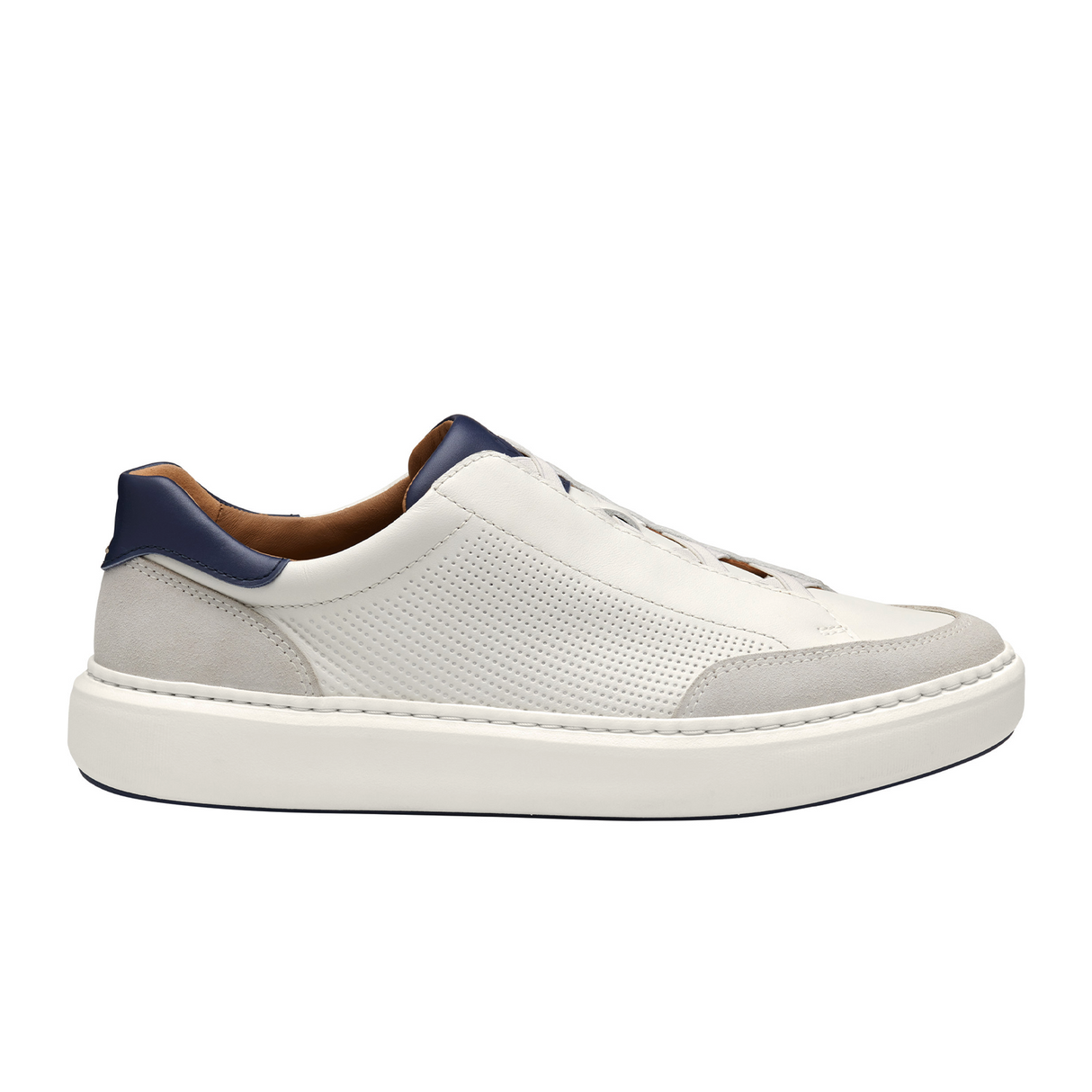 Johnston & Murphy Anders Stretch Lace-To-Toe Sneaker (Men) Athletic - Casual - Lace Up - The Heel Shoe Fitters