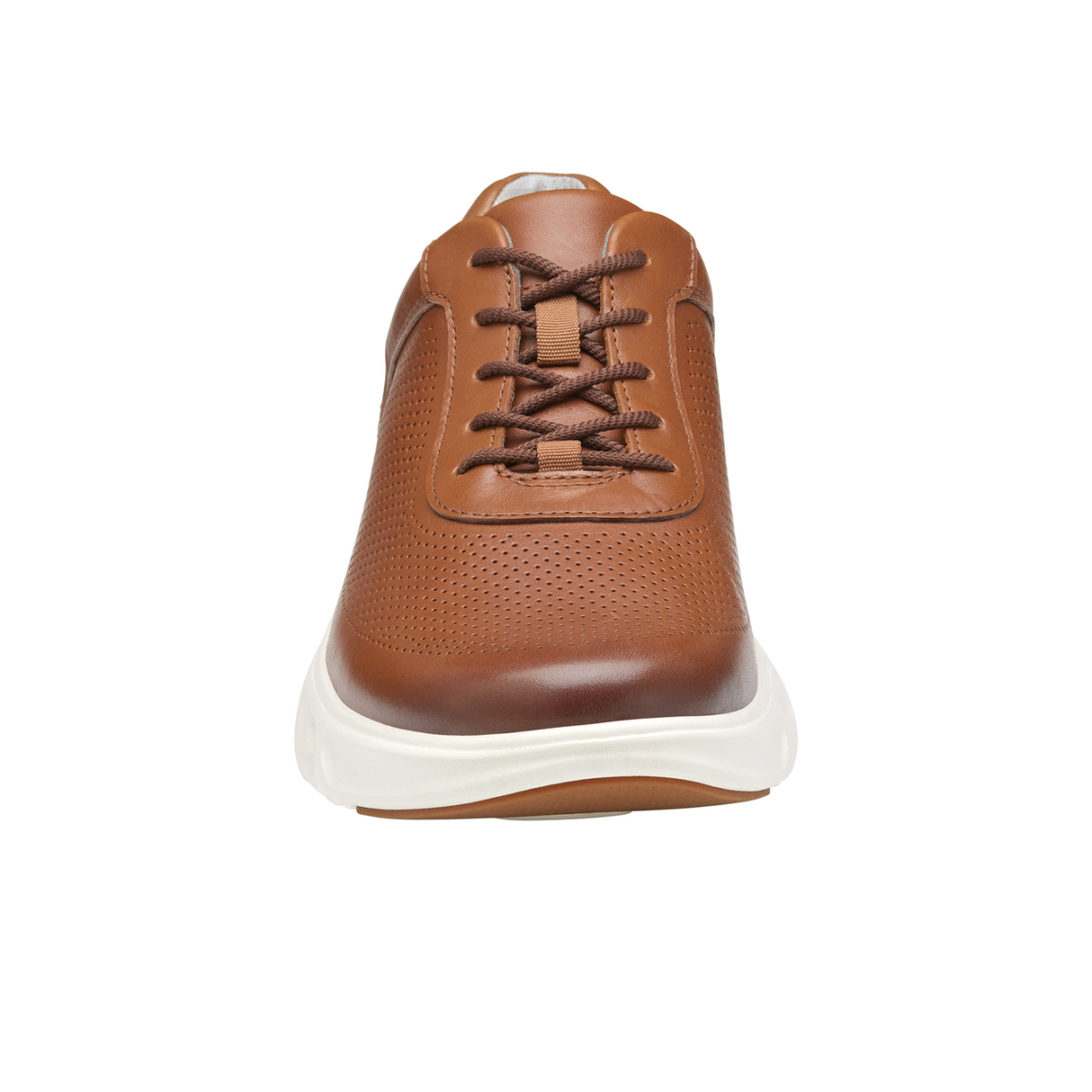 Johnston & Murphy Reactivate U-Throat Sneaker (Men) - Tan Full Grain Athletic - Casual - Lace Up - The Heel Shoe Fitters