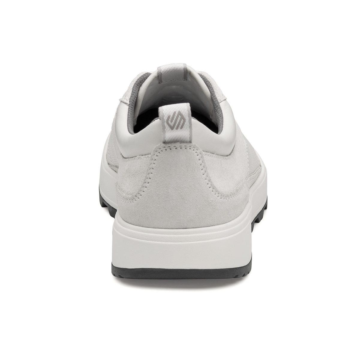 Johnston & Murphy Lucas U-Throat Sneaker (Men) - White Full Grain/Suede Athletic - Casual - Lace Up - The Heel Shoe Fitters