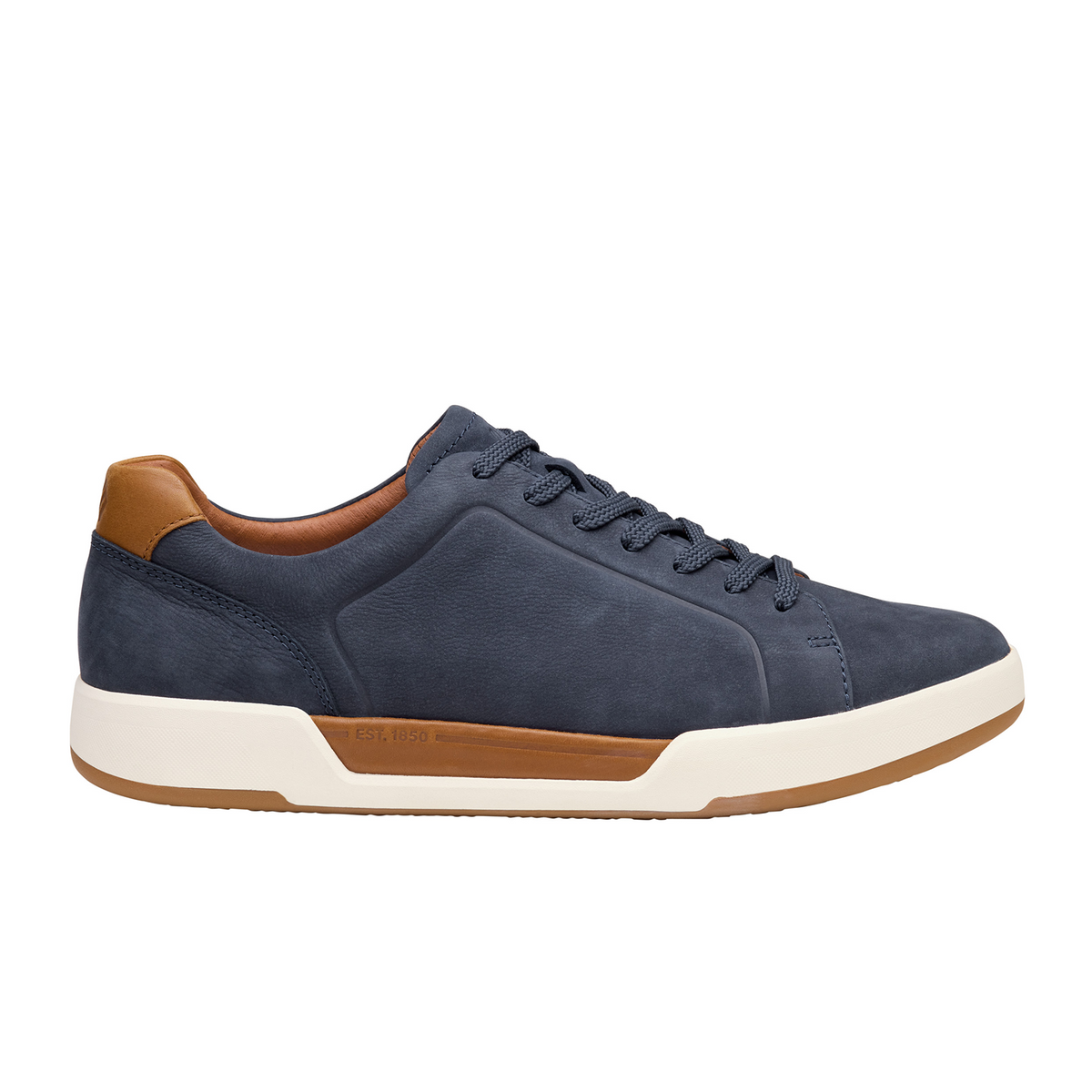 Johnston & Murphy Kendall Lace-To-Toe Sneaker (Men) - Navy Nubuck