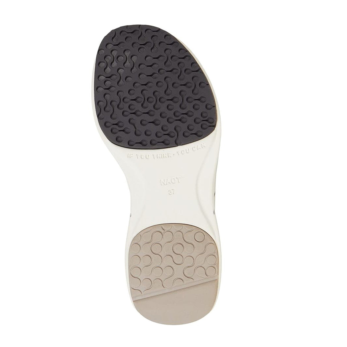 Naot Odyssey Active Sandal (Women) - Beige Lizard/Soft Beige/Soft Chestnut/Soft Silver Sandal - Backstrap - The Heel Shoe Fitters