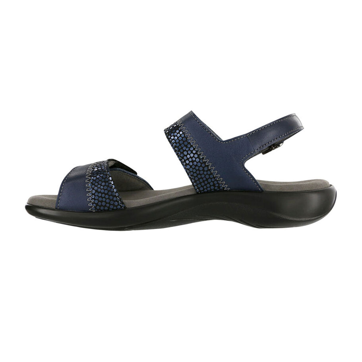 SAS Nudu Backstrap Sandal (Women) - Navy Sandal - Backstrap - The Heel Shoe Fitters