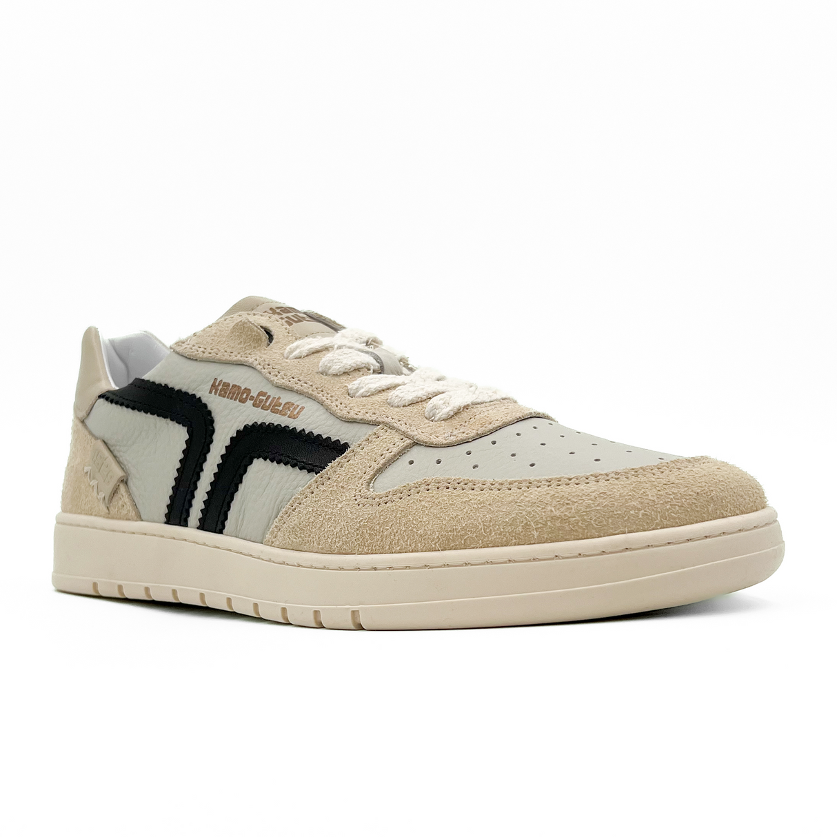 Kamo-Gutsu CAMPO 048 Sneaker (Men) - Monkey/Beige Athletic - Casual - Lace Up - The Heel Shoe Fitters