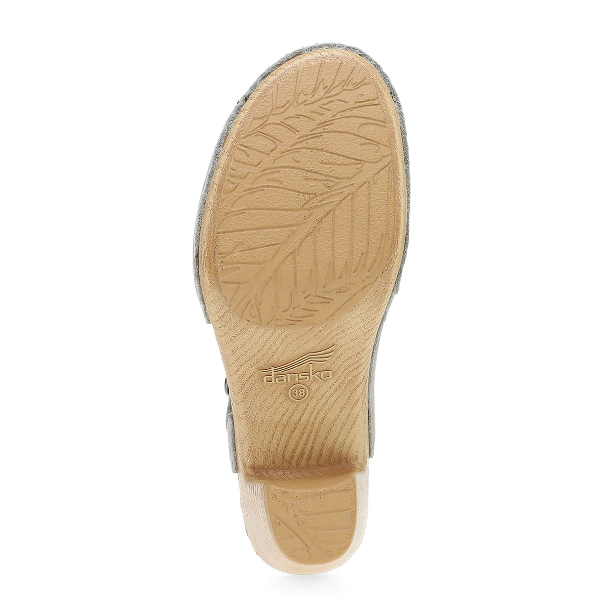 Dansko Taytum Heeled Sandal (Women) - Taupe Milled Nubuck Dress-Casual - Heels - The Heel Shoe Fitters