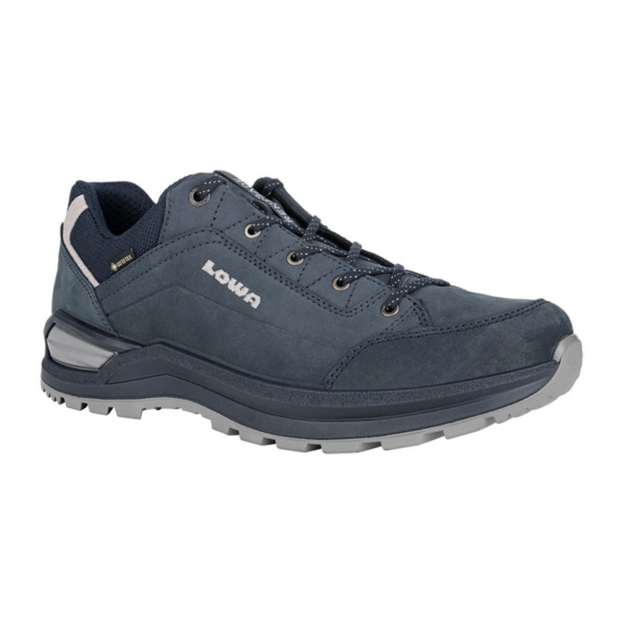 Lowa Renegade EVO GTX Lo Hiking Shoe (Men) - Navy/Stone Hiking - Low - The Heel Shoe Fitters