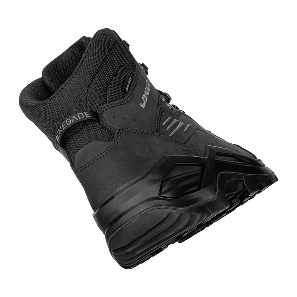 Lowa Renegade EVO GTX Mid Hiking Boot (Men) - Deep Black Hiking - Mid - The Heel Shoe Fitters