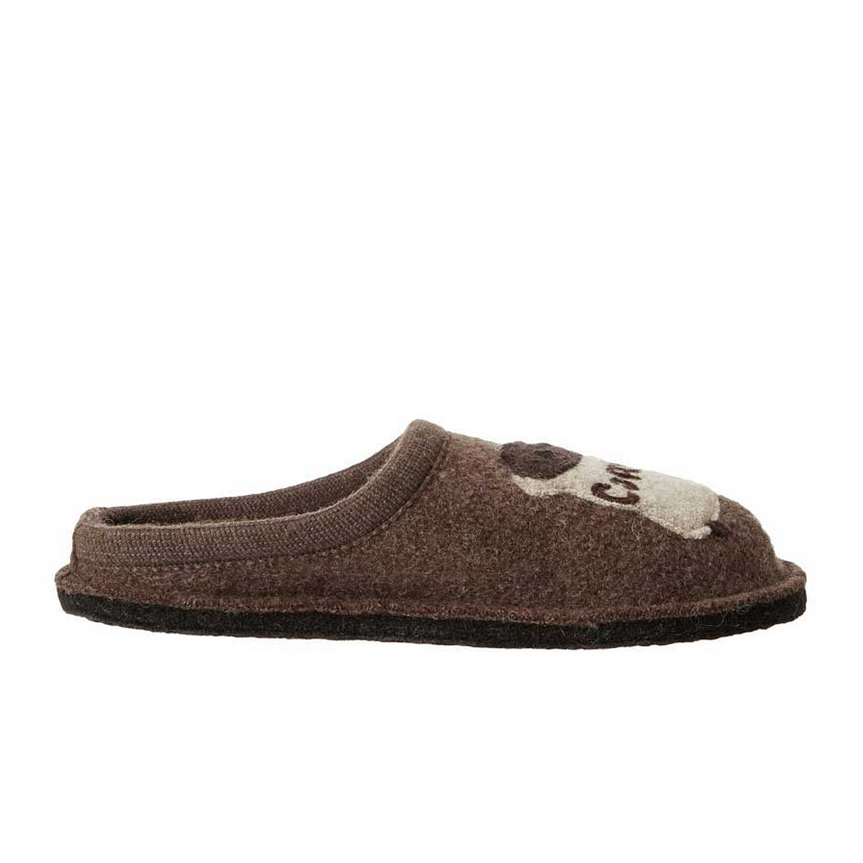 Haflinger Coffee Slipper (Unisex) - Earth Dress-Casual - Slipper - The Heel Shoe Fitters