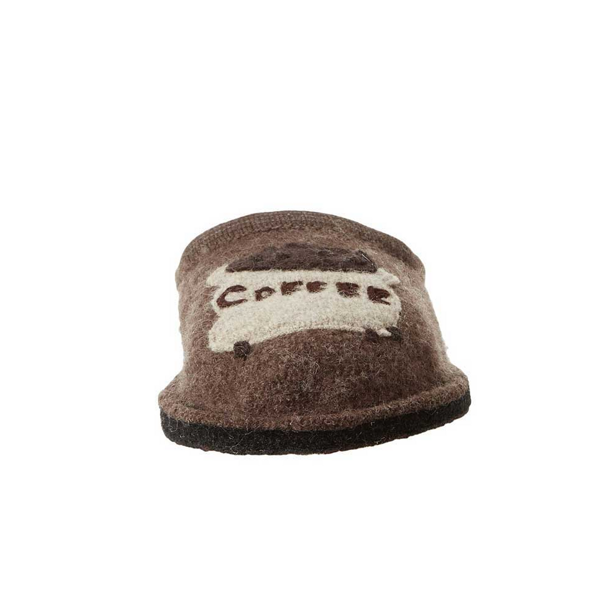 Haflinger Coffee Slipper (Unisex) - Earth Dress-Casual - Slipper - The Heel Shoe Fitters