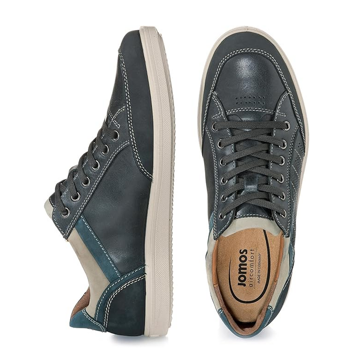 Jomos 316216 Lace Up (Men) - Ocean Athletic - Casual - Lace Up - The Heel Shoe Fitters