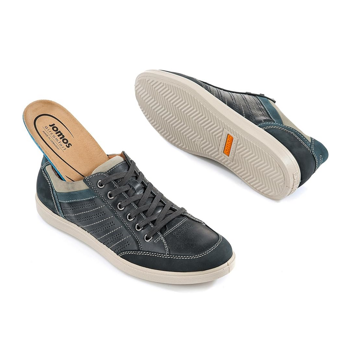 Jomos 316216 Lace Up (Men) - Ocean Athletic - Casual - Lace Up - The Heel Shoe Fitters