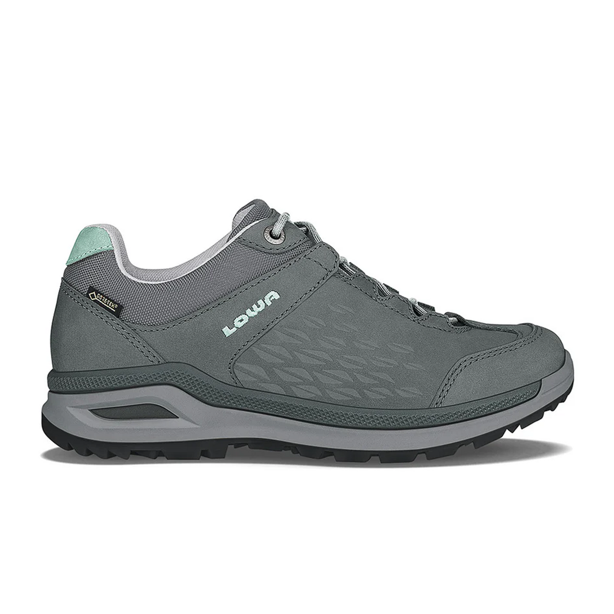 Lowa Locarno GTX Lo Hiking Shoe (Women) - Graphite/Jade Hiking - Low - The Heel Shoe Fitters