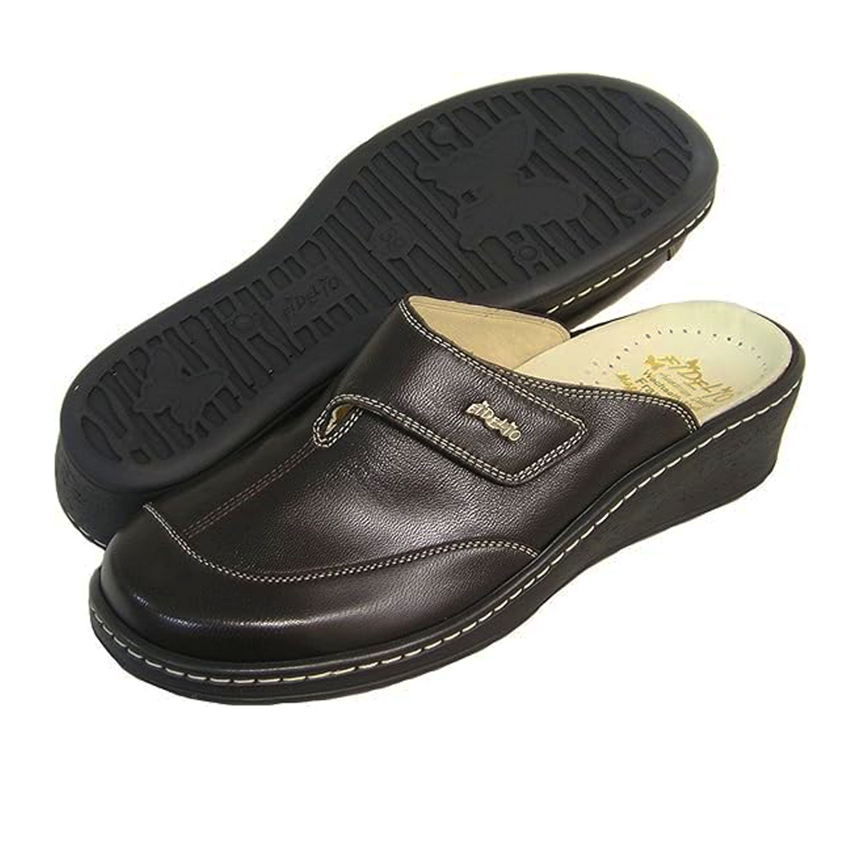 Fidelio Hallux Franni Clog (Women) - Dark Brown Dress-Casual - Clogs & Mules - The Heel Shoe Fitters