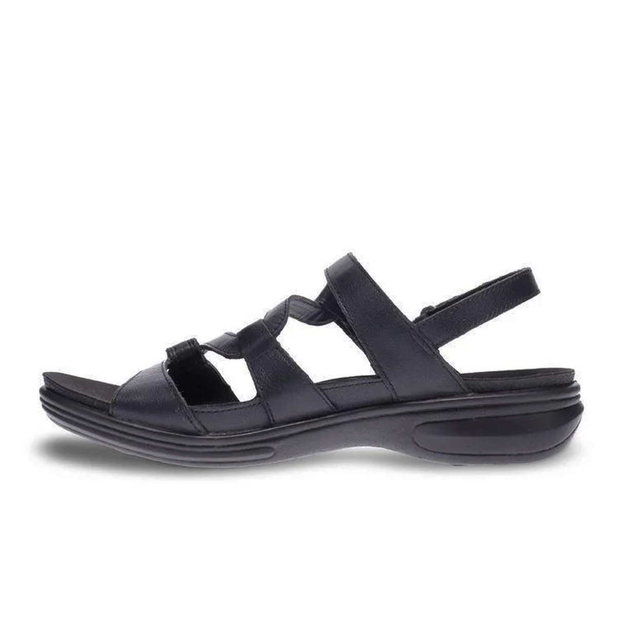 Revere Emerald Backstrap Sandal (Women) - Black Sandal - Backstrap - The Heel Shoe Fitters