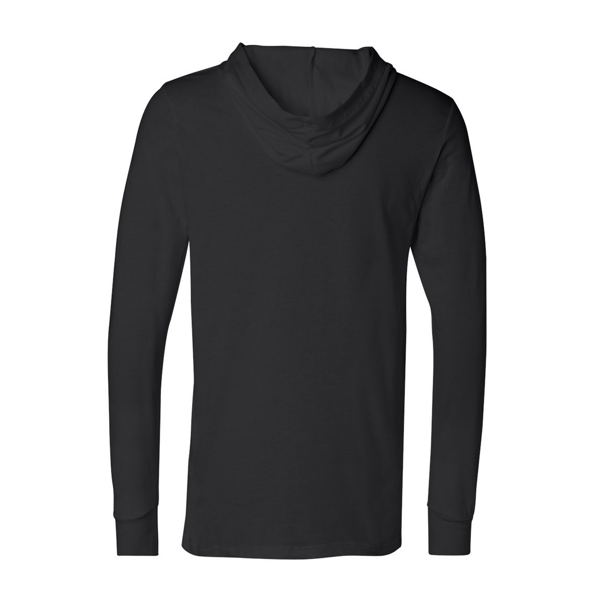 The Heel Shoe Fitters Jersey Hooded Long Sleeve Tee (Unisex) - Black Apparel - Top - Long Sleeve - The Heel Shoe Fitters