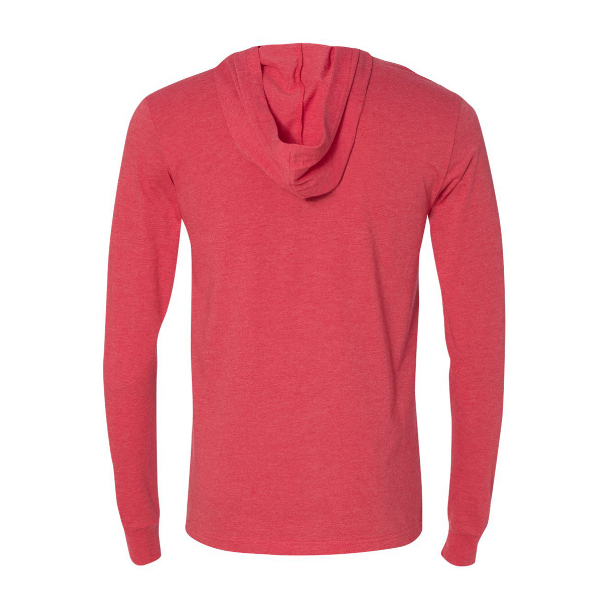 The Heel Shoe Fitters Jersey Hooded Long Sleeve Tee (Unisex) - Heather Red Apparel - Top - Long Sleeve - The Heel Shoe Fitters