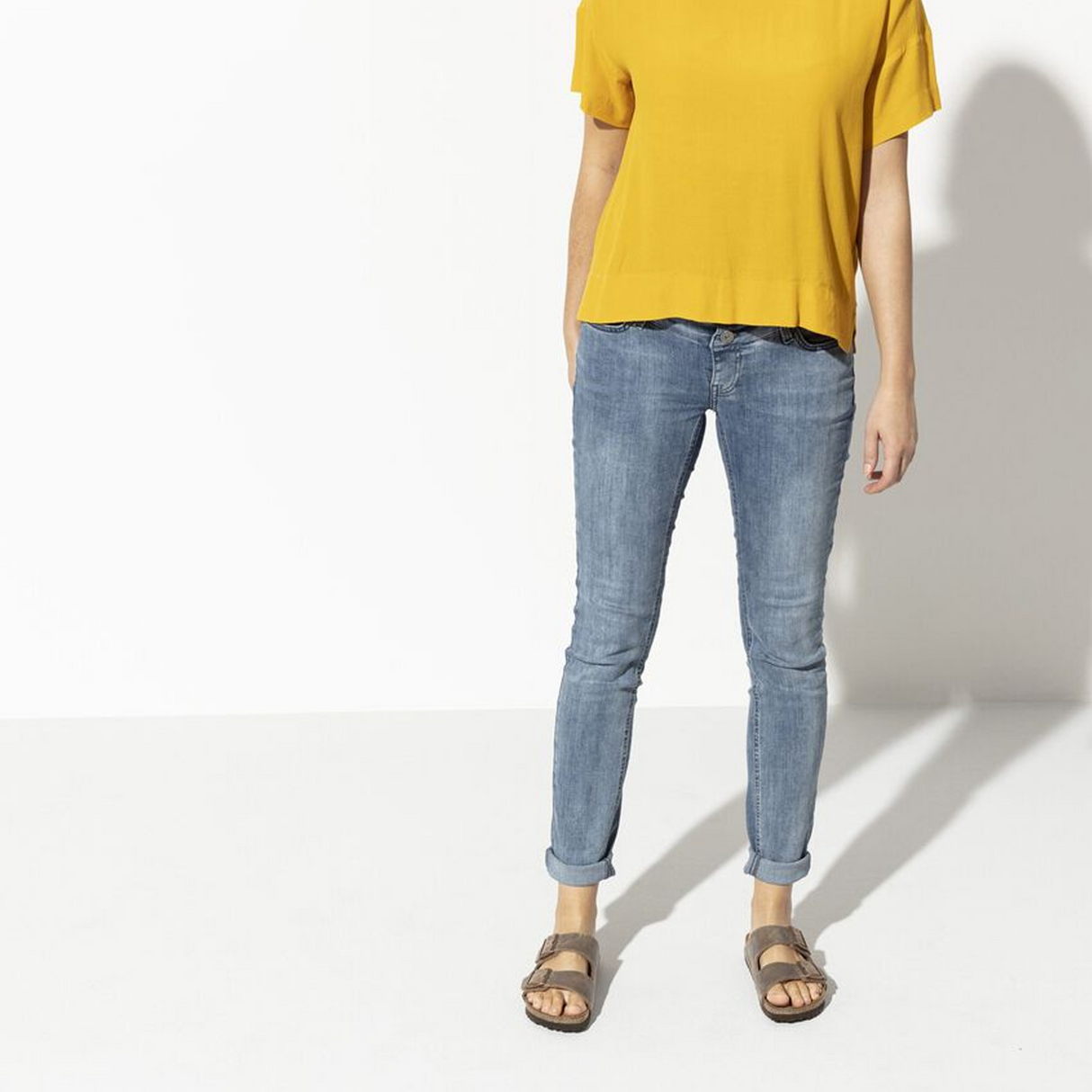 Birkenstock Arizona Narrow Slide Sandal (Unisex) - Tobacco Oiled Leather Sandal - Slide - The Heel Shoe Fitters