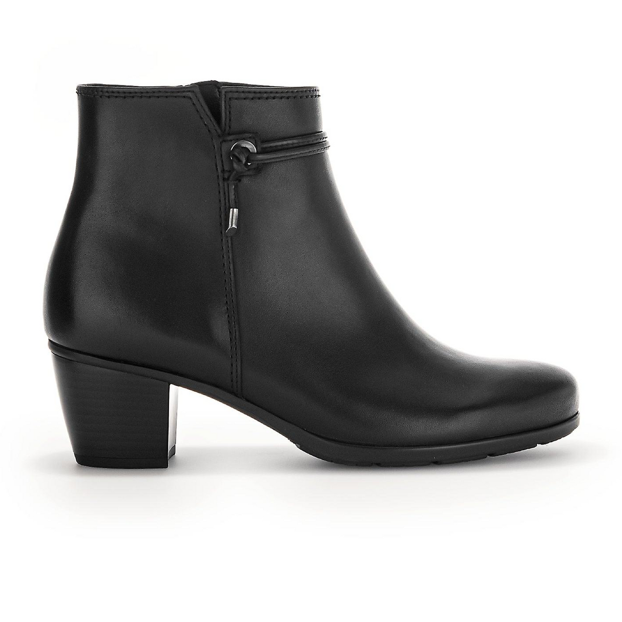 Gabor 522 Ela Ankle Boot (Women) - Schwarz Boots - Fashion - Ankle Boot - The Heel Shoe Fitters