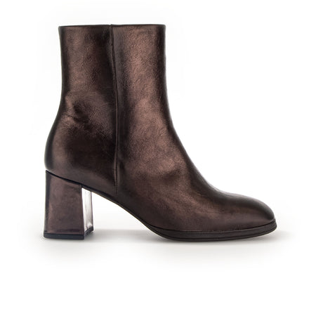 Gabor Elsie 35690-68 Heeled Ankle Boot (Women) - Mocca Iron Met Boots - Fashion - Ankle Boot - The Heel Shoe Fitters