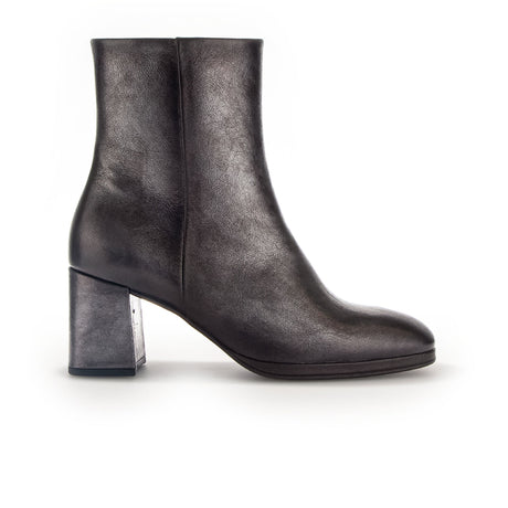 Gabor Elsie 35690-69 Heeled Ankle Boot (Women) - Antrazit Iron Met Boots - Fashion - Ankle Boot - The Heel Shoe Fitters