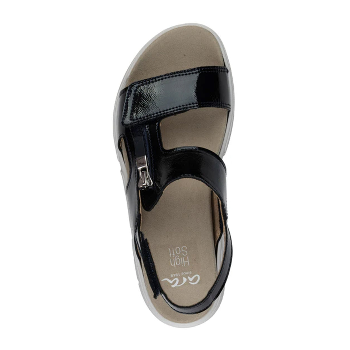 Ara Roanoke Backstrap Sandal (Women) - Navy Sandal - Backstrap - The Heel Shoe Fitters