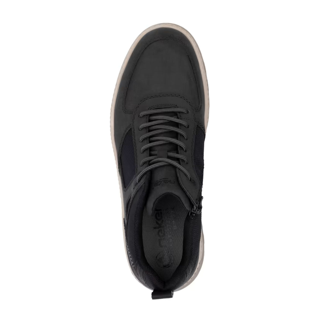 Rieker 37004 Ralf Sneaker (Men) - Schwarz Dress-Casual - Oxford - The Heel Shoe Fitters