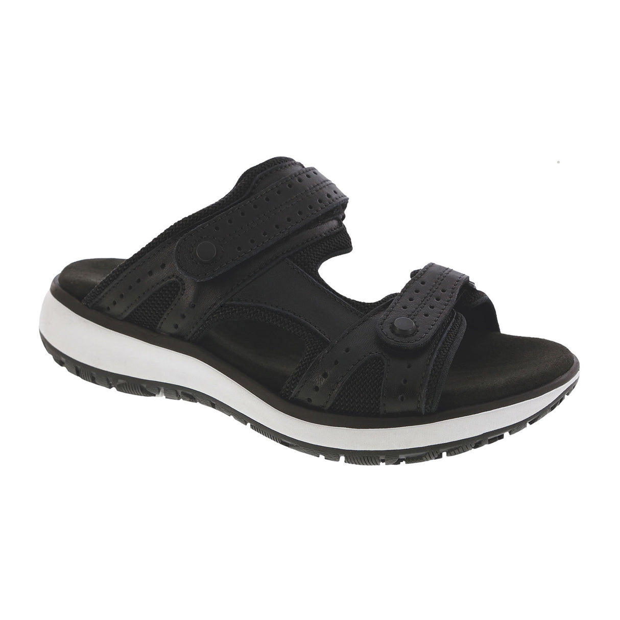 SAS Embark Slide Sandal (Women) - Black Sandal - Slide - The Heel Shoe Fitters