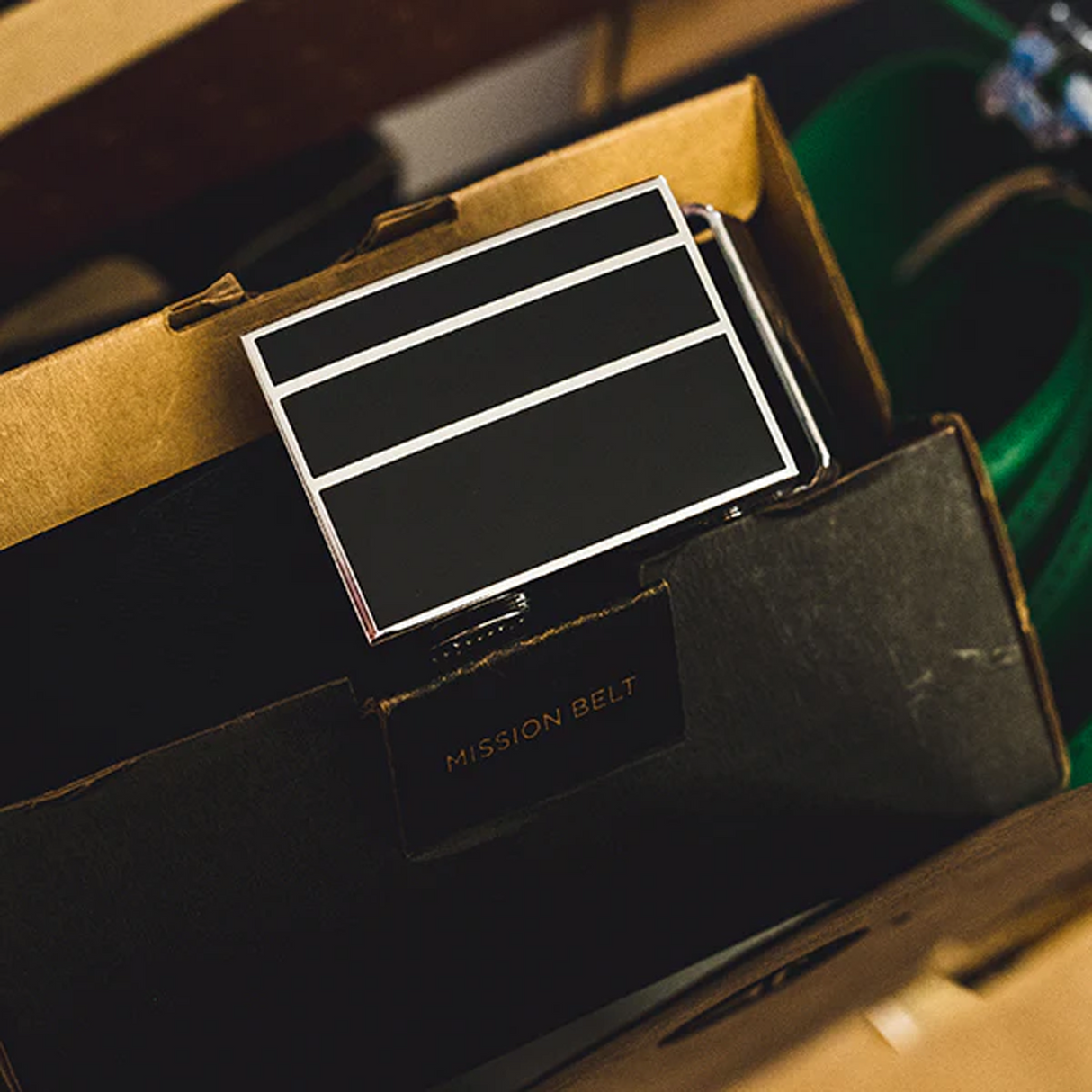 Mission Belts Black Magic Belt (Men) - Black Leather Accessories - Belts - Leather - The Heel Shoe Fitters