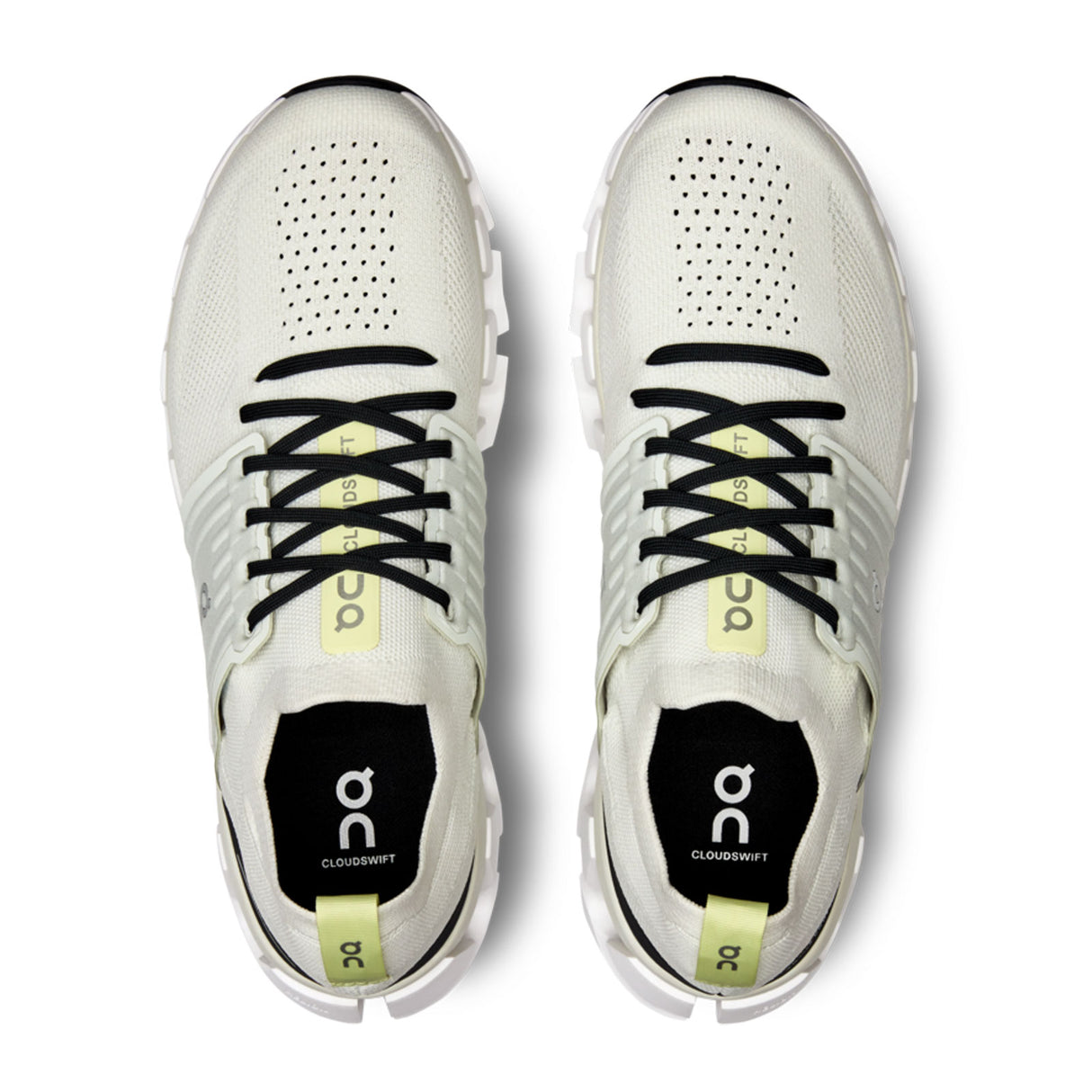 On Running Cloudswift 3 Running Shoe (Men) - Ivory/Black Athletic - Running - The Heel Shoe Fitters