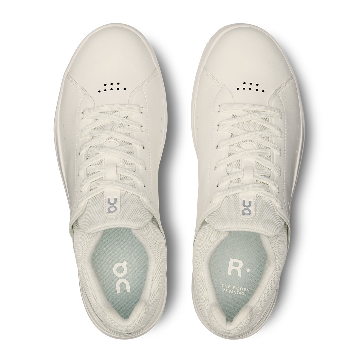 On Running The ROGER Advantage Sneaker (Men) - All White Athletic - Athleisure - The Heel Shoe Fitters