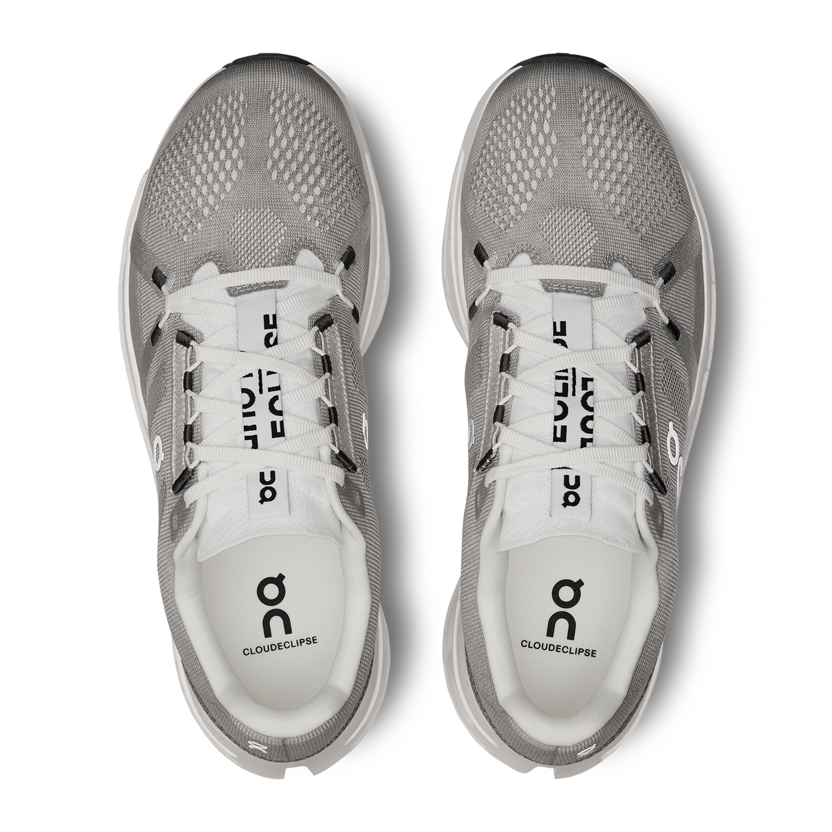 On Running Cloudeclipse Running Shoe (Men) - Alloy/White Athletic - Running - Cushion - The Heel Shoe Fitters