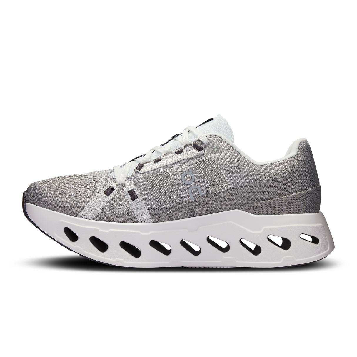 On Running Cloudeclipse Running Shoe (Men) - Alloy/White Athletic - Running - Cushion - The Heel Shoe Fitters
